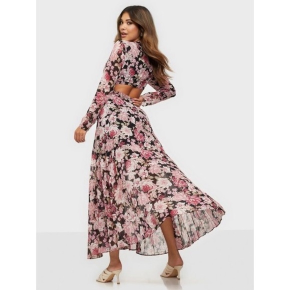NWT Bardot Garden Floral Maxi Dress Rose Garden 10 - Picture 2 of 14